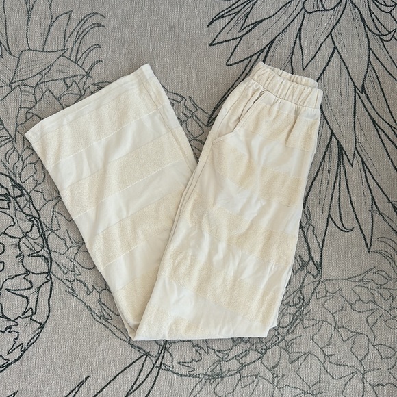 Vintage Summer Towel Pants Ivory - Picture 5 of 5